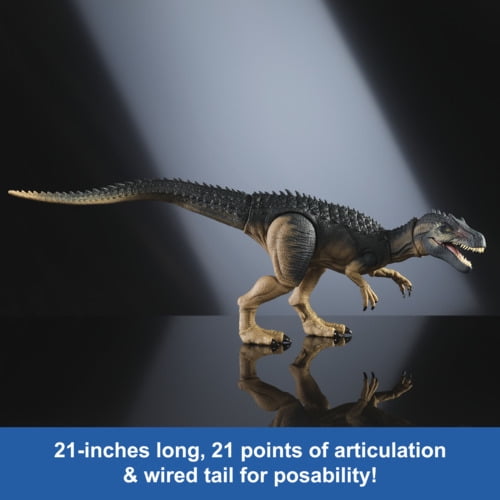 Mattel Jurassic World Hammond Collection Allosaurus, 21-inch
