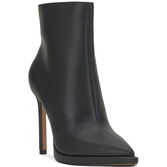 Jessica Simpson Kallins Ankle Booties - Black Faux Leather 9M