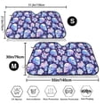 thumbnail image 3 of Kdxio flower Skull starry sky Print Windshield Sun Shade,UV Rays and Sun Heat Protection,Sunshade for Car Windshield,Car Shade Front Windshield - Medium, 3 of 5