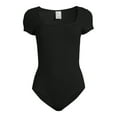 thumbnail image 5 of No Boundaries Juniors' Square Neck Bodysuit, 5 of 5