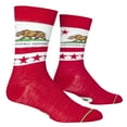 thumbnail image 5 of Crazy Socks Cali Vibes Fun Print Novelty Crew Socks for Men, 5 of 6