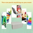 thumbnail image 5 of CH-BOX 50 Pack 7x6x3'' Small Corrugated Box Mailers White for Shipping Mailing Packaging, 5 of 6