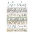 thumbnail image 3 of Rae, Marla 15x18 Black Modern Framed Museum Art Print Titled - Lake Vibes, 3 of 5