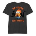 thumbnail image 1 of Universal Studios Boys No Tricks Halloween camiseta gráfica, gris, 6 Universal Studios Camiseta gráfica, 1 of 1