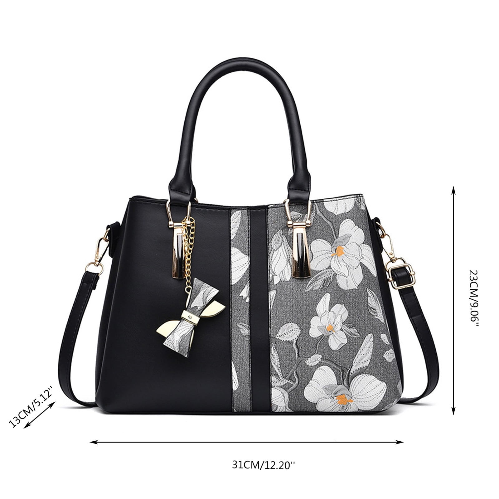 JAHH Purses and Handbags for Women Embroidery Top Handle Satchel Fashion Ladies Shoulder Bag Tote Purse Messenger Bags Large Capacity Handbag