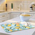thumbnail image 6 of Summer Floral Lemon Kitchen Drying Mats for Dishes Kitchen Draining Mat Absorbent Dish Drying Pad for Kitchen Counter 18 x 24 Inch, 6 of 6