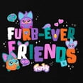 thumbnail image 3 of CafePress - Furby Furbever Friends Kids T Shirt - Dark T-Shirt Kids XS-XL, 3 of 4