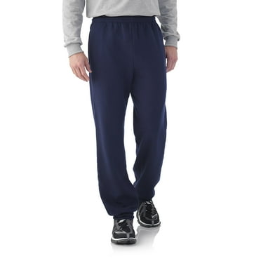 Fruit of the Loom Best Collection8482 Men's Fleece Elastic Bottom Pant Small JNAVY