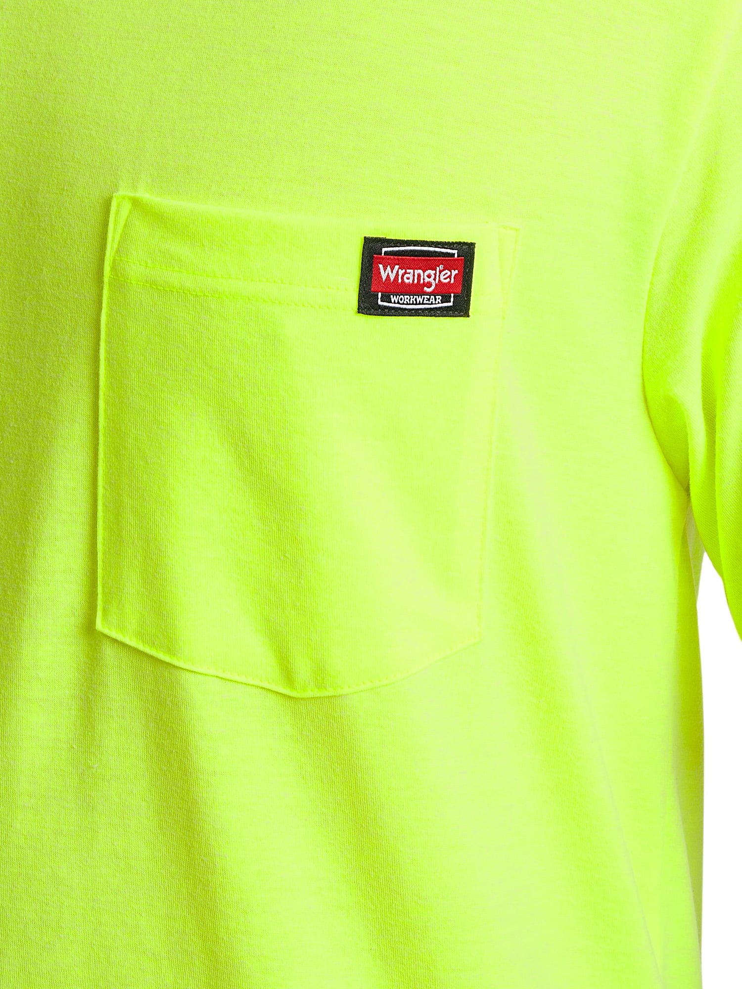 Wrangler Workwear Men's Short Sleeve Pocket T-Shirt, Sizes S-5XL and LT-4XLT (Men's, Big Men's, Tall Men's)