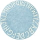 thumbnail image 1 of Uds manta de poliéster (letras azul claro 60cm) Fokelyi CZJJ-XM9-1, 1 of 7
