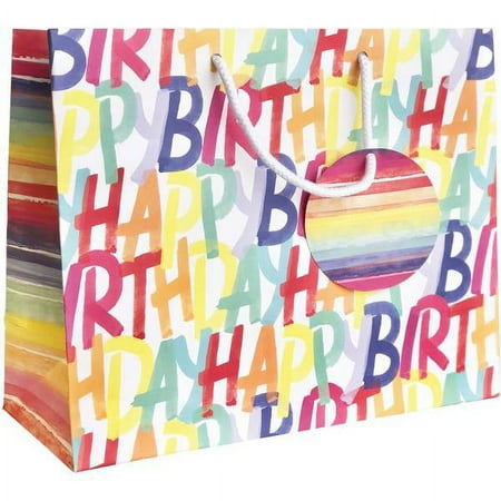 Jillson & Roberts Large Rainbow Birthday Tote