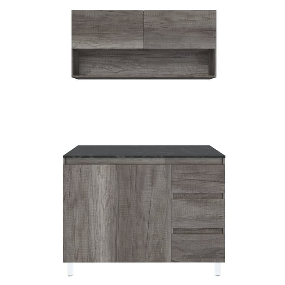 Cocina Integral AZALEA Con Alacena Superior E Inferior
