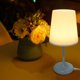 thumbnail image 4 of Lámpara de Escritorio con Sensor de Presión LED Regulable Lámpara de Noche Lámpara de Mesa con Cargador USB Control Remoto para Oficina Dormitorio Familia, 4 of 5