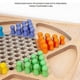 thumbnail image 5 of 2024 4 In 1 Wooden Carrom Board Toy Catapult Chess Games Checkers Burr-free Two-player Puzzle Game Parent-child Interactive Toys Gift, 5 of 5