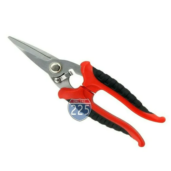 8" Pro Multi-Functional Stainless-Steel Shears One Serrated Blade