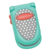 Infantino Flip & Peek Fun Learning Phone Baby Sensorial Toy, 6-12 Months, Teal