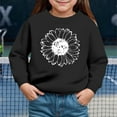 thumbnail image 2 of Zshosam Sweatshirt Girl's Cute Graphic Crew Neck Sweatshirt Long Sleeve Pullover Tops T Shirt,Black 6 Years, 2 of 4