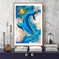 thumbnail image 3 of IDEA4WALL Framed Canvas Wall Art for Living Room, Bedroom Whale Canvas Prints for Modern Home Decoration Ready to Hang, 3 of 4