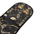 thumbnail image 4 of Yayeee Double Oven Mitt Kitchen Heat Resistant Baking 35" x7" Quilted Glove, Halloween Dancing, 4 of 6