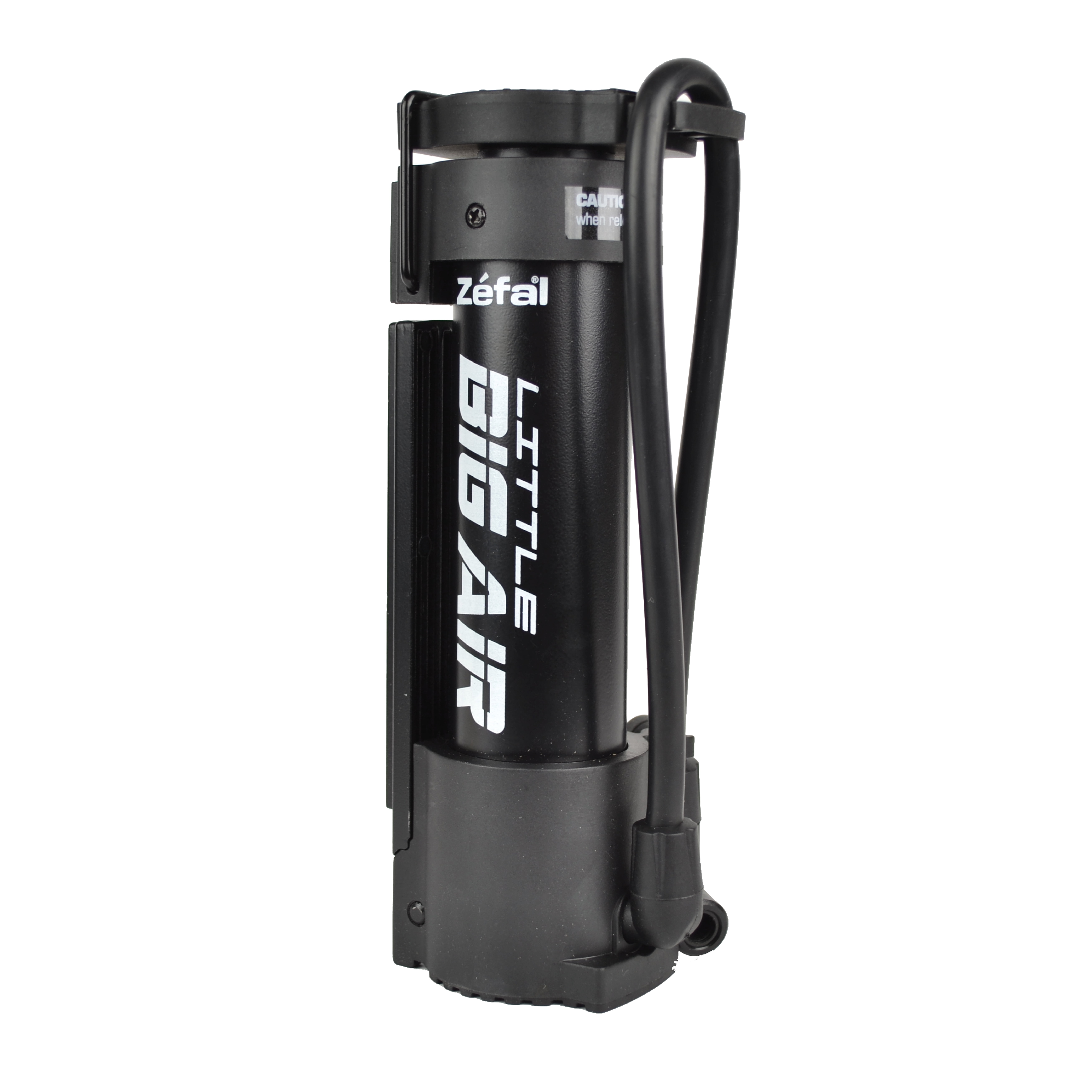 Zefal Little Big Air Universal Foot Floor Pump (Bikes Tires, Balls, Easy to Use, Portable, 80 Psi Capacity)