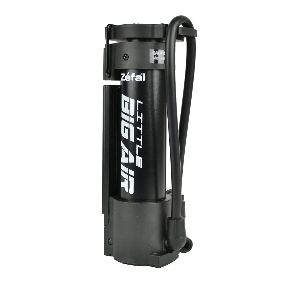 Zefal Little Big Air Universal Foot Pump (Bike, Balls, Easy to Use