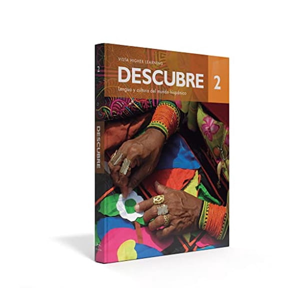 Pre-Owned Descubre, Level 2 2022. Student Edition with Prime (36 Month Access), 9781543342475, 1543342477, Hardcover,