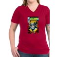 thumbnail image 1 of CafePress - G.I. Joe Who's On Cobra Isl Women's V Neck T Shirt - Women's V-Neck Dark T-Shirt, 1 of 1