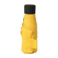 thumbnail image 2 of portátil a prueba 5 Parasol de viaje compacto plegable , Amarillo Yinane sombrilla portátil unisex, 2 of 8
