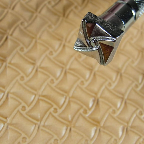 Small Crazy Legs Geometric Leather Stamp, G685, Stamping Tool