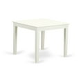 thumbnail image 3 of East West Furniture Oxford 3-piece Wood Dining Set in Linen White/Light Gray, 3 of 3
