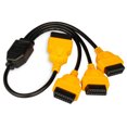 thumbnail image 3 of Sidaley Cable de interfaz OBD II de 50cm, adaptador de 1 a 3 a hembra, divisor de diagnóstico de coche, conexión de línea de extensión de 16 Vehículos, repuestos y accesorios Mis Sidaley VI021736-00B, 3 of 6