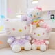 thumbnail image 2 of Trend Sanrio Hello Kitty Peluche Muñecas Regalo Para Niñas Vestido A Cuadros Arco Juguetes De Para Niños Decoración Del Hogar Almohada Manta Modas Fivean unisex, 2 of 2