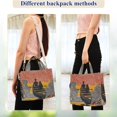 thumbnail image 4 of FORMRS Womens Corduroy Tote Bag Crossbody Shoulder Handbag with Pocket, Striped Boat, 4 of 7