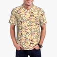 thumbnail image 1 of Balery Cute Cats 4 Camisa Polo de Hombre con Estampado, de Manga Corta y Tejido Medio, Camisa Tipo Golf Polo-Large, 1 of 6