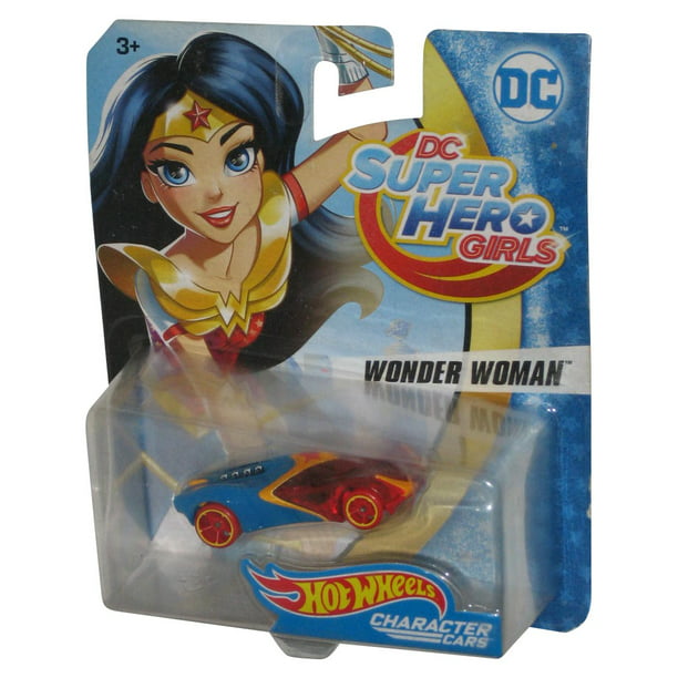 DC Comics Super Hero Girls Hot Wheels (2016) Character Cars Die-Cast Toy Car  