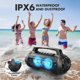 thumbnail image 4 of Altavoz Bluetooth W-KING portátil 120W con micrófono 42H, 4 of 9