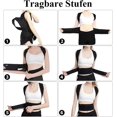 thumbnail image 4 of Corrector de postura YUANXCMXG entrenador de espalda ajustable, 4 of 5