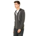 thumbnail image 4 of Bella + Canvas Unisex Triblend Sponge Fleece Full-Zip Hoodie - 3909, 4 of 4