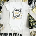 thumbnail image 2 of AOMPMSDX Happy New Years Baby Romper My First New Years Outfits Girl Boy Bodysuit White 6 Months-9 Months, 2 of 3