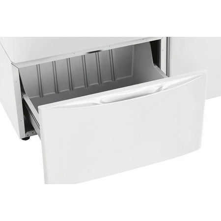 Electrolux - Washer/Dryer Pedestal with Storage Drawer - White