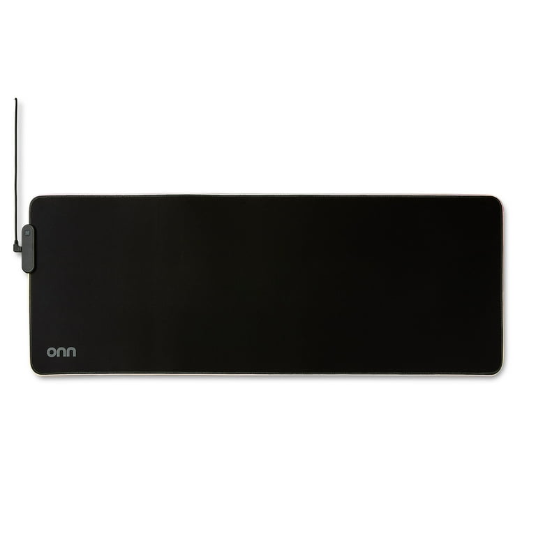 onn Gaming Desk Pad with LED RGB Lighting photo 3