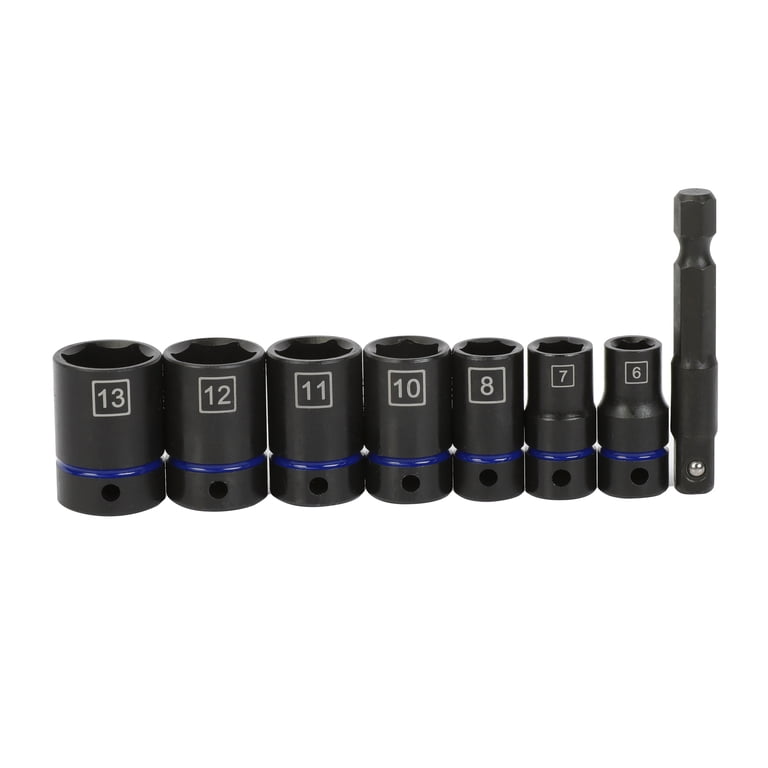 Ampro 3/4" Drive Metric Deep Impact Socket Set 14 Piece A5629 | BIG W
