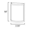 thumbnail image 2 of 25259CLBK Maxim Lighting Sentinel - 1 Light Wall Sconce-10 Inches Tall-Black Finish, 2 of 5
