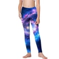thumbnail image 4 of YUGYXL Girl's Leggings Pants Tie Dye Lightweight Slim Trousers Elastic High Waist Comfy Thin Long Pants Holiday Trouser C Multicolor 5 Years, 4 of 5