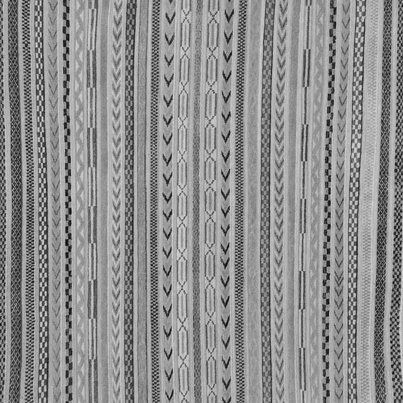 Ahgly Company Indoor Square Abstract Gray Modern Area Rugs, 7' Square