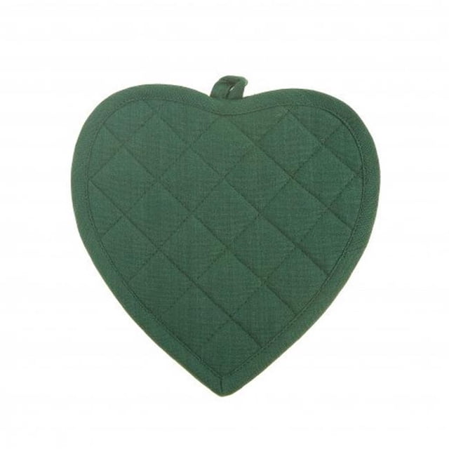 MJs M. Trading AG-41320S-2 Porte-Pot Heart&44; Vert Chasseur - Lot de 2