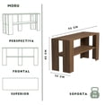 thumbnail image 3 of Mueble Mesa para Tv Enso Moru Color Latte, Mueble Organizador Moderno |90x45x30cm|, 3 of 8