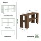 thumbnail image 3 of Mueble Mesa para Tv Enso Moru Color Latte, Mueble Organizador Moderno |90x45x30cm|, 3 of 8
