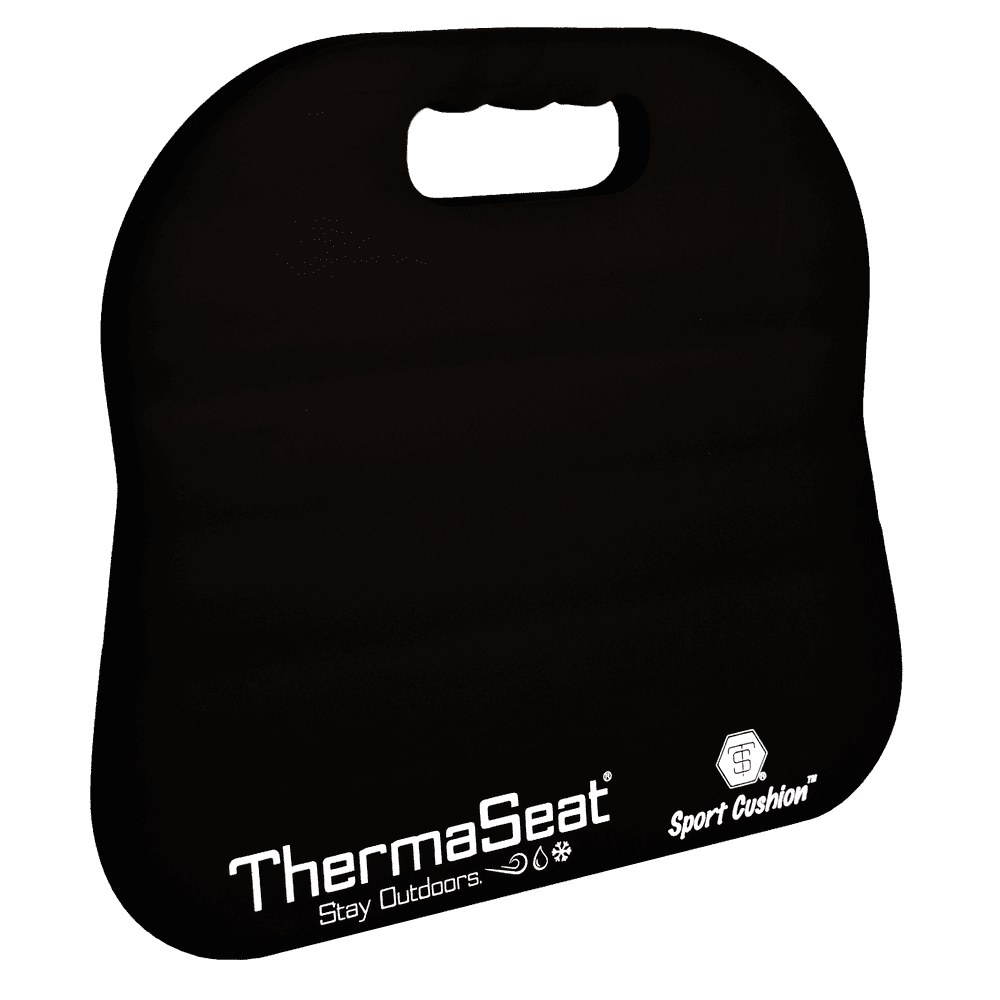 ThermaSeat Sports Cushion by NEP Outdoors, Black