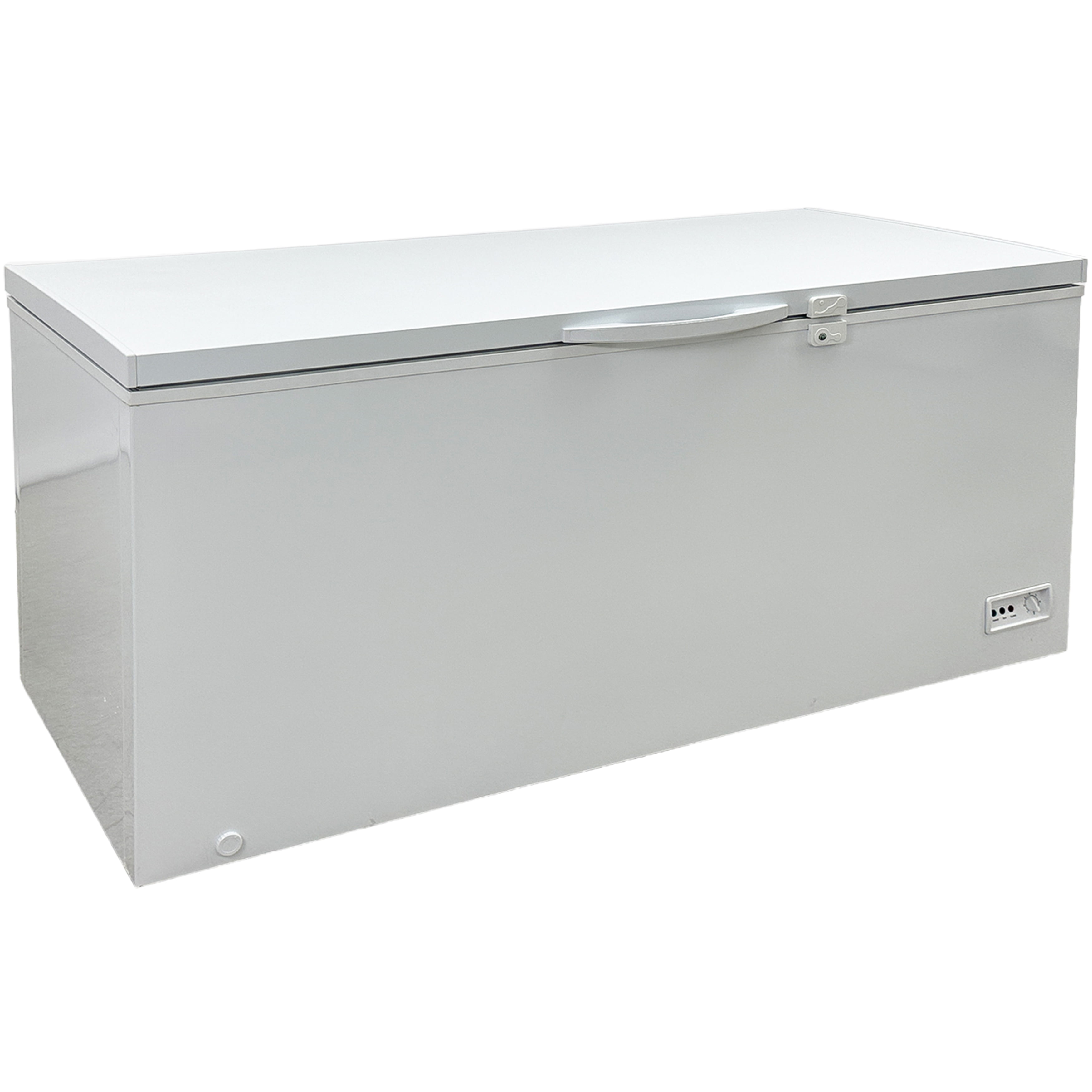 65 in. Solid Door Top Chest Freezer 18 Cu.Ft Commercial Freezer NSF White Single Door